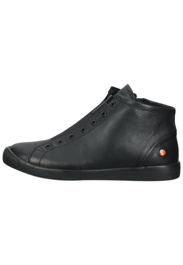 softinos Sneaker Leder Schwarz - surf4shoes