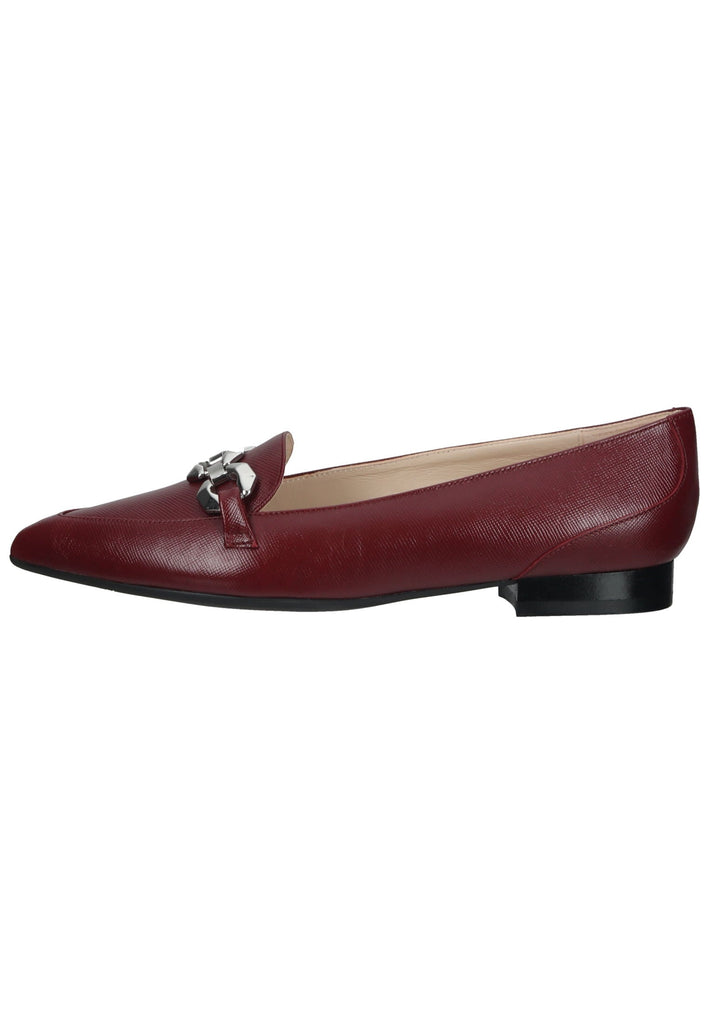 Peter Kaiser Slipper Leder Rubinrot - surf4shoes