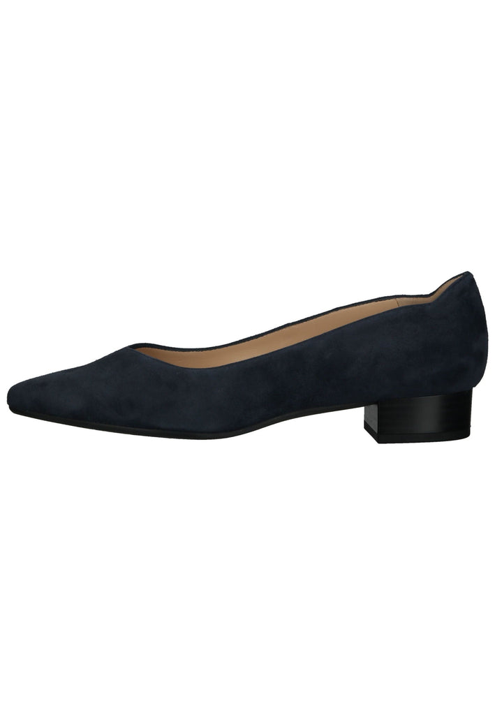 Peter Kaiser Ballerinas Veloursleder Blau - surf4shoes