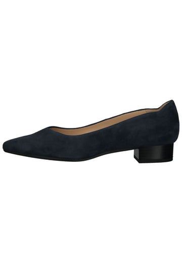 Peter Kaiser Ballerinas Veloursleder Blau - surf4shoes