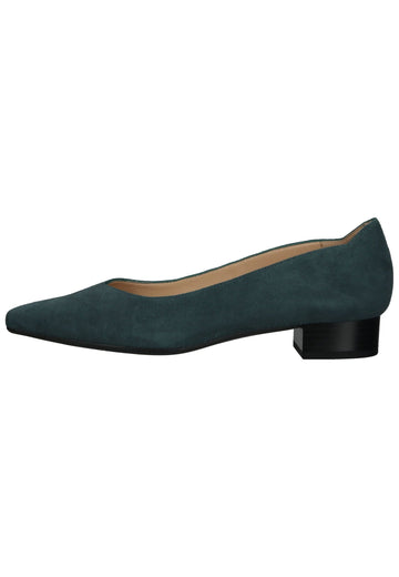 Peter Kaiser Ballerinas Veloursleder Grün - surf4shoes