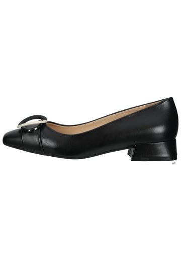 Peter Kaiser Ballerinas Leder Schwarz - surf4shoes