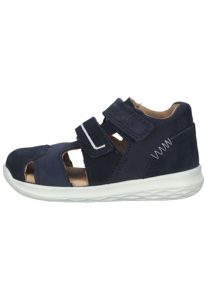 Superfit Halbschuhe Nubuk/Velours Dunkelblau - surf4shoes
