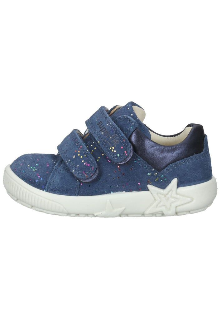 Superfit Halbschuhe Veloursleder Blau - surf4shoes