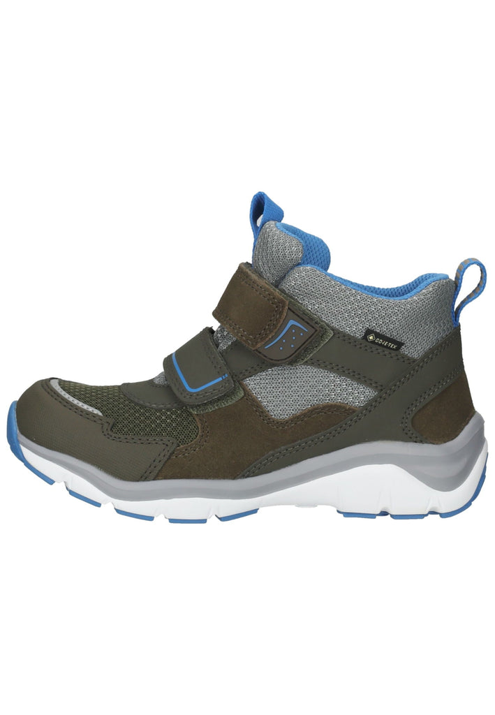 Superfit Stiefelette Veloursleder/Synthetik Grün/Blau - surf4shoes