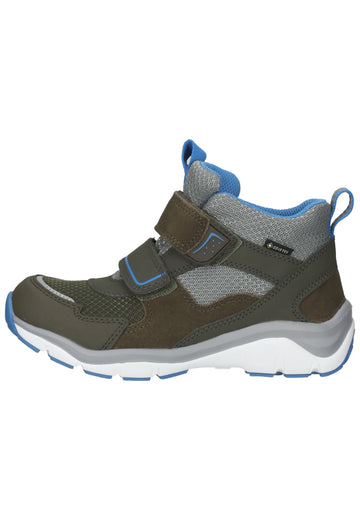 Superfit Stiefelette Veloursleder/Synthetik Grün/Blau - surf4shoes