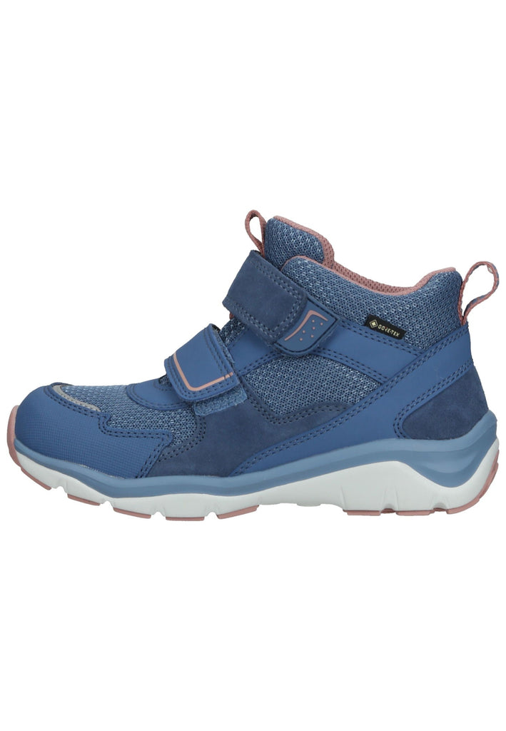 Superfit Stiefelette Veloursleder/Synthetik Blau/Pink - surf4shoes