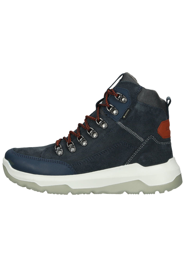 Superfit Stiefelette Veloursleder/Textil Blau Warmfutter - surf4shoes