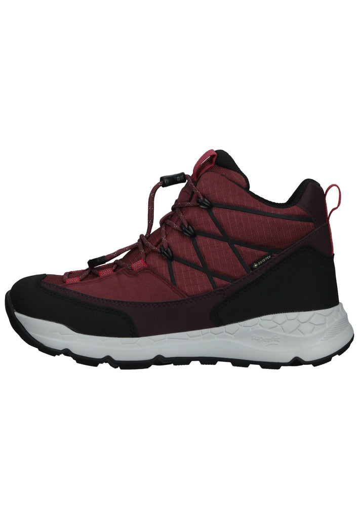 Superfit Sneaker Lederimitat/Textil Rot/Pink - surf4shoes