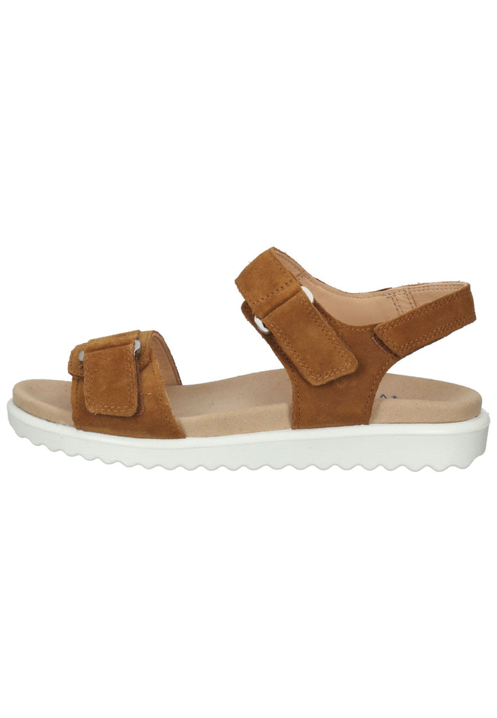 Legero Sandalen Veloursleder Braun - surf4shoes