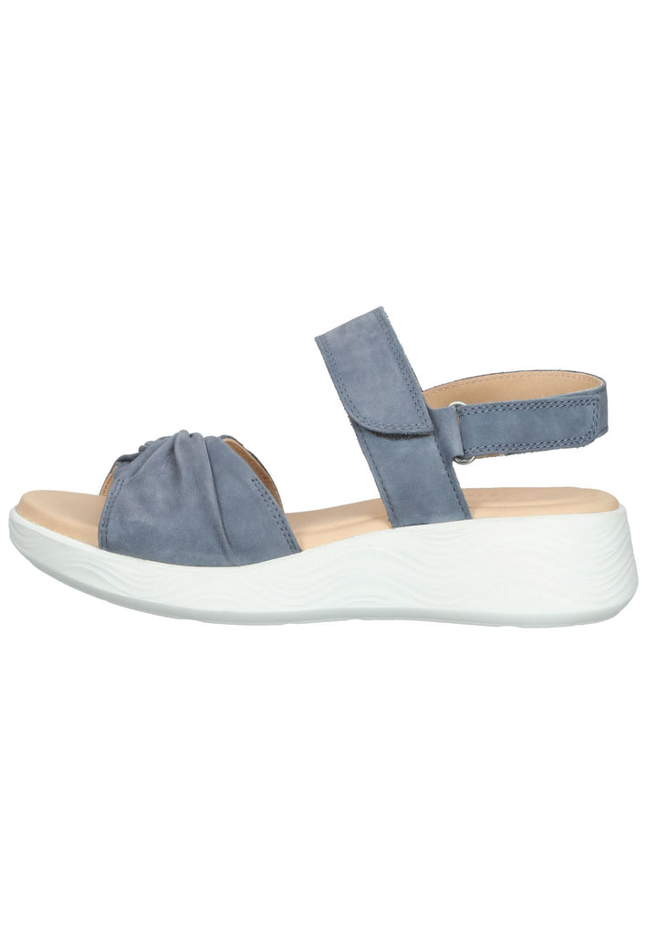 Legero Sandalen Nubukleder Blau - surf4shoes