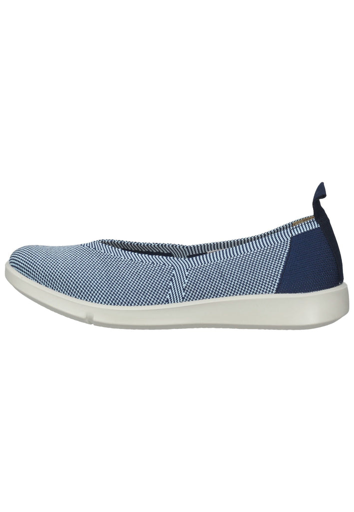 Legero Ballerinas Textil Blau/Weiß - surf4shoes