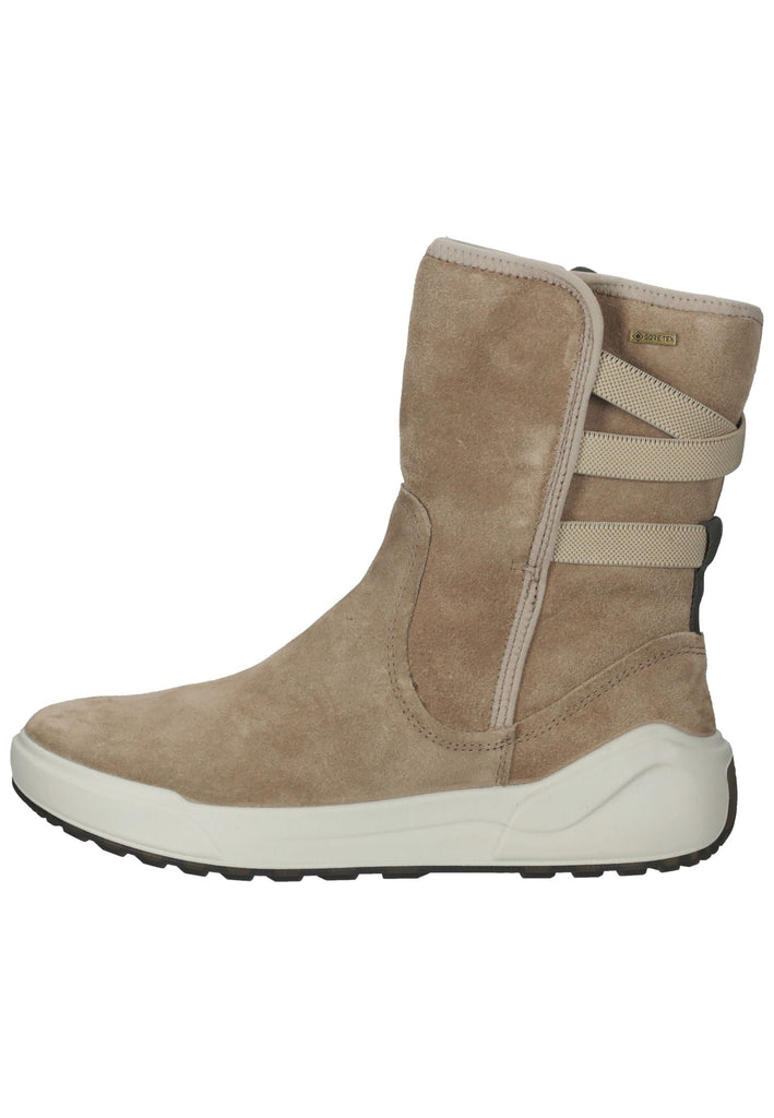 Legero Stiefelette Veloursleder Beige Warmfutter - surf4shoes