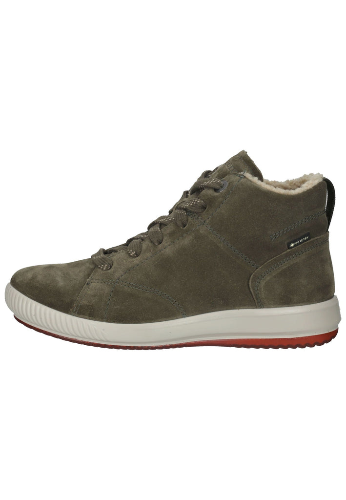 Legero Sneaker Veloursleder Grün Warmfutter - surf4shoes