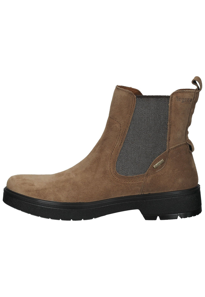Legero Stiefelette Veloursleder/Textil Beige - surf4shoes