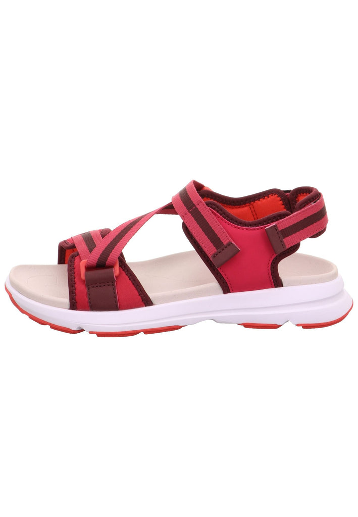Legero Sandalen Textil Rot - surf4shoes