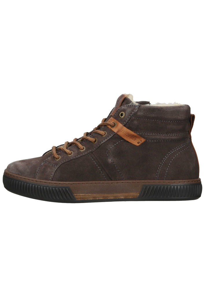 Salamander Sneaker Veloursleder Taupe Warmfutter - surf4shoes