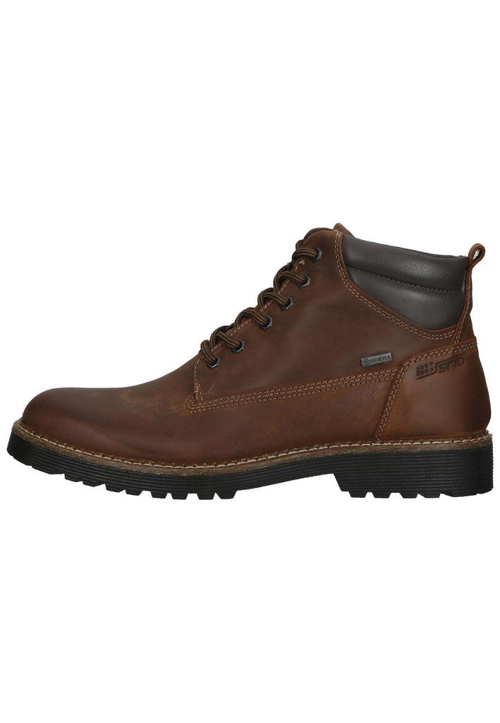 Salamander Stiefelette Glattleder Marrone Warmfutter - surf4shoes