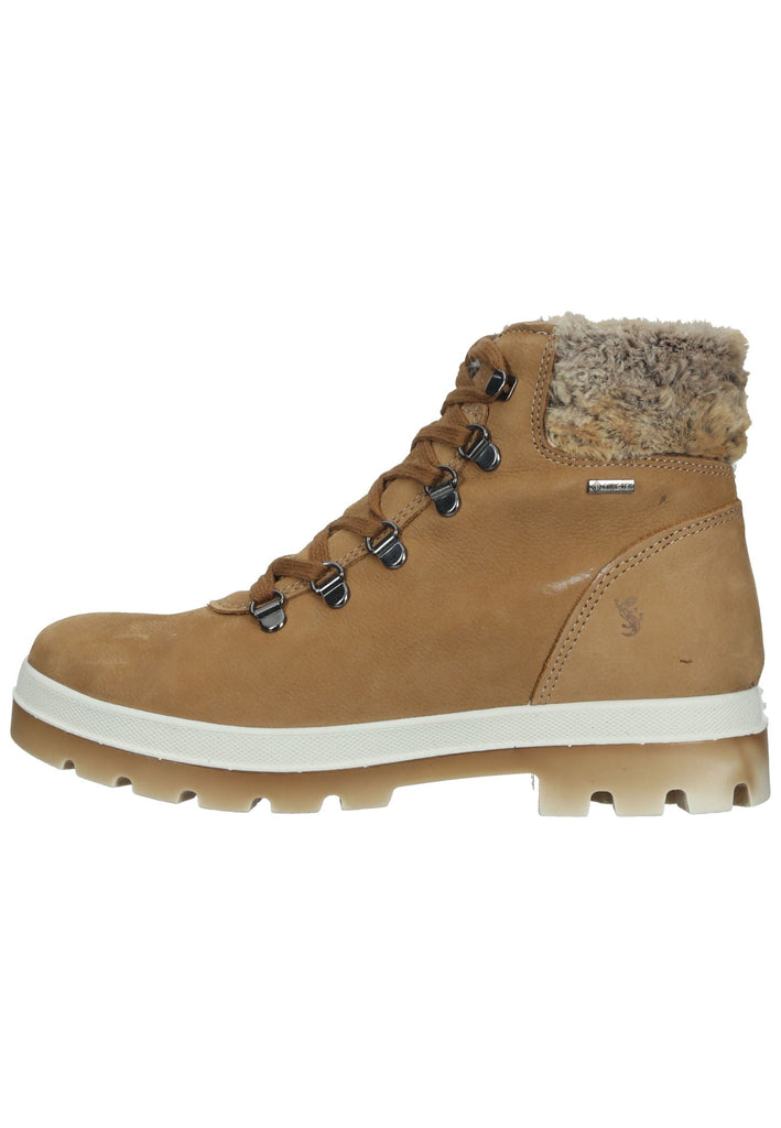 Salamander Stiefelette Leder/Textil Camel Warmfutter - surf4shoes