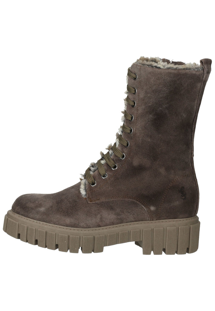 Salamander Stiefelette Leder Taupe - surf4shoes