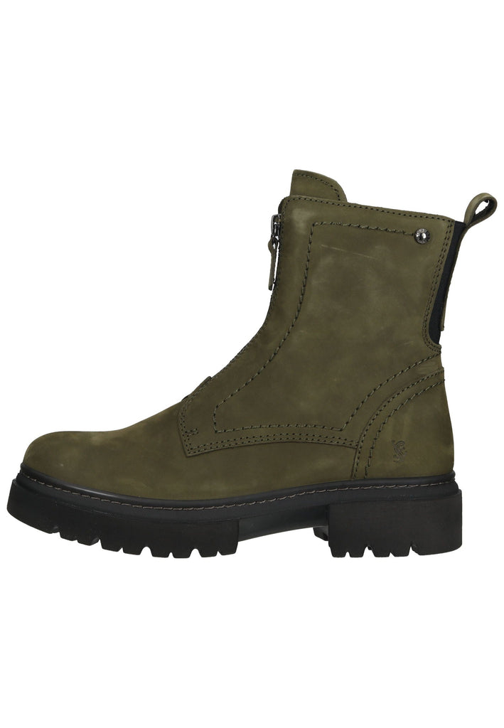 Salamander Stiefelette Leder Grün - surf4shoes