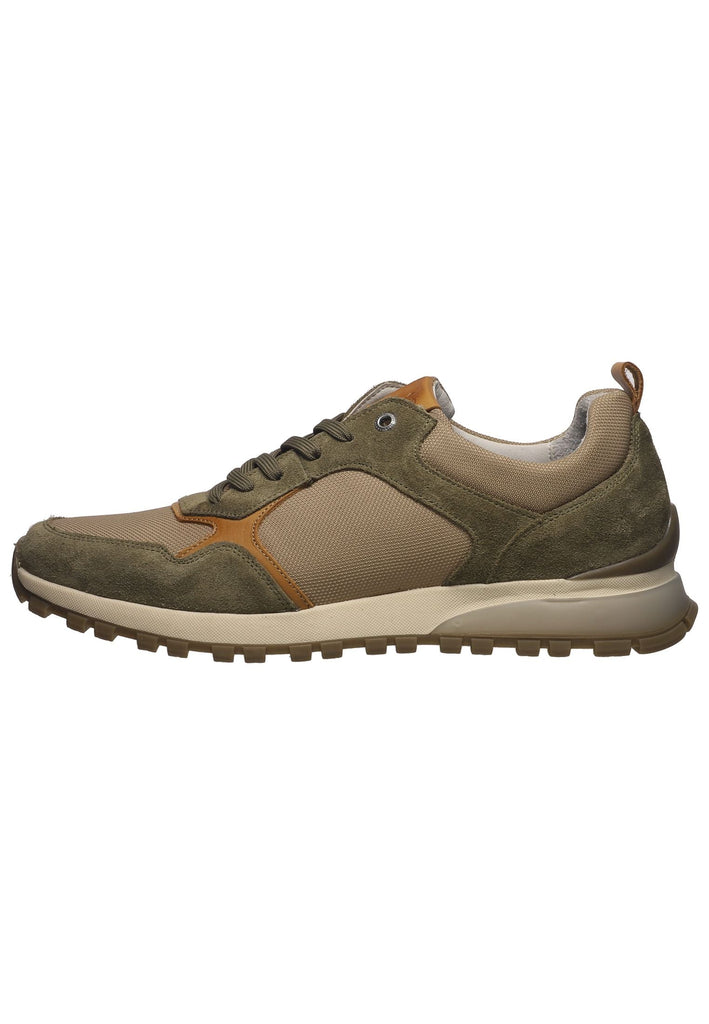 Salamander Sneaker Veloursleder Khaki - surf4shoes