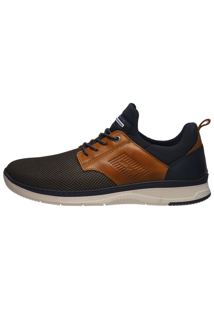 Salamander Sneaker Lederimitat/Mesh Khaki - surf4shoes