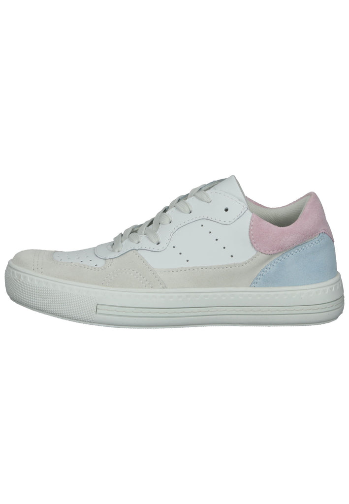 Lurchi Sneaker Nappaleder Weiß/Rosa - surf4shoes