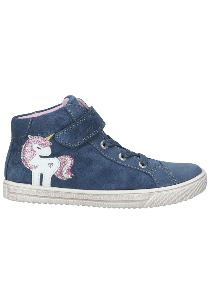 Lurchi Sneaker Veloursleder Navy - surf4shoes