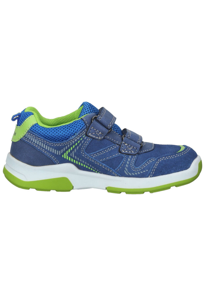 Lurchi Sneaker Veloursleder/Textil Blau/Grün - surf4shoes