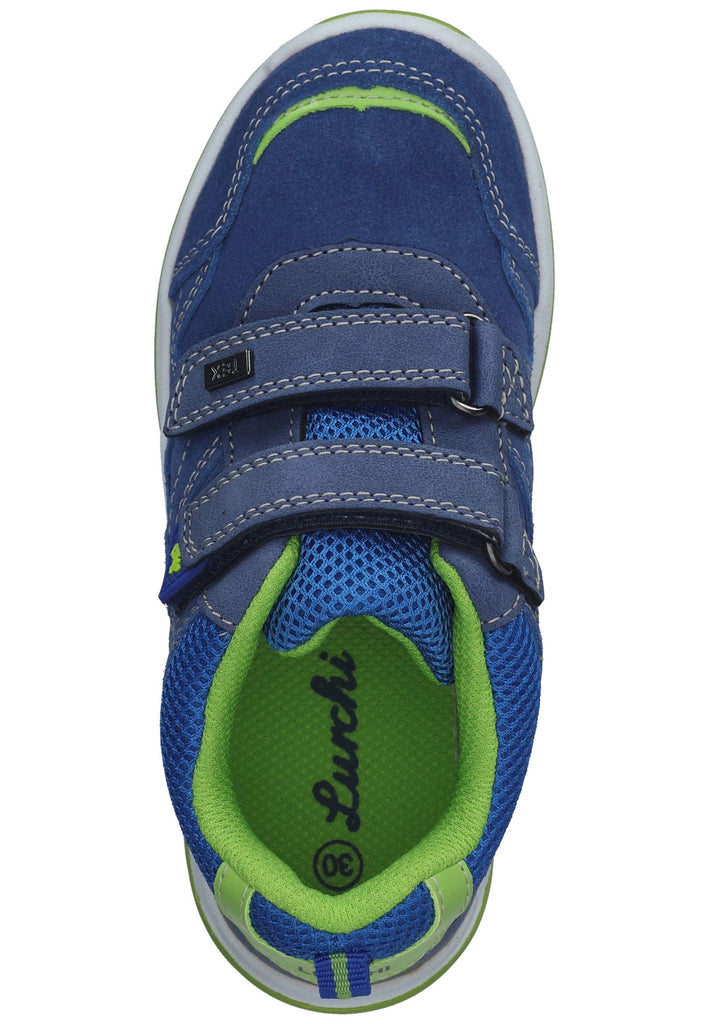 Lurchi Sneaker Veloursleder/Textil Blau/Grün - surf4shoes