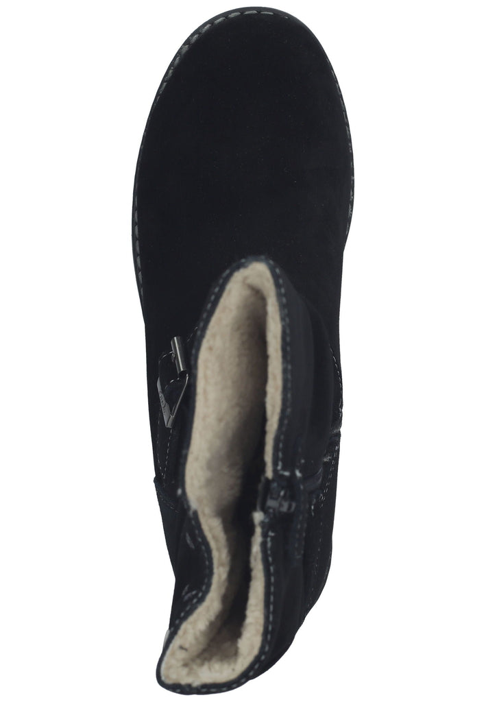 Lurchi Stiefelette Leder Schwarz Warmfutter - surf4shoes