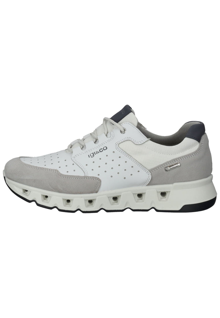 IGI&CO Sneaker Leder/Textil Hellgrau - surf4shoes