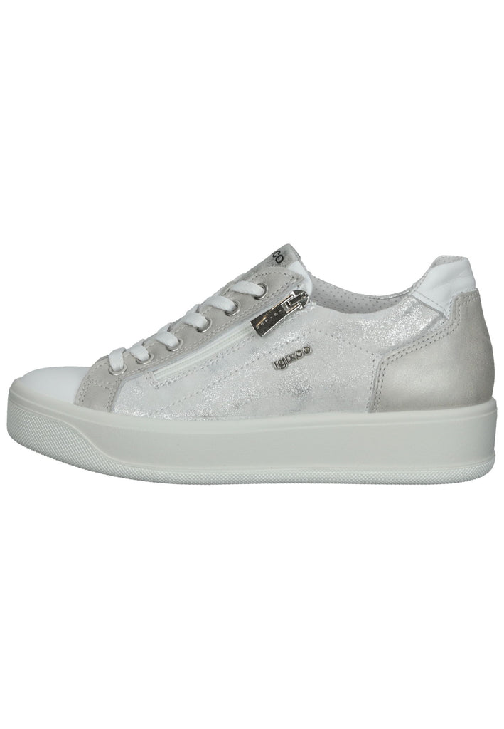 IGI&CO Sneaker Nappaleder Hellgrau - surf4shoes