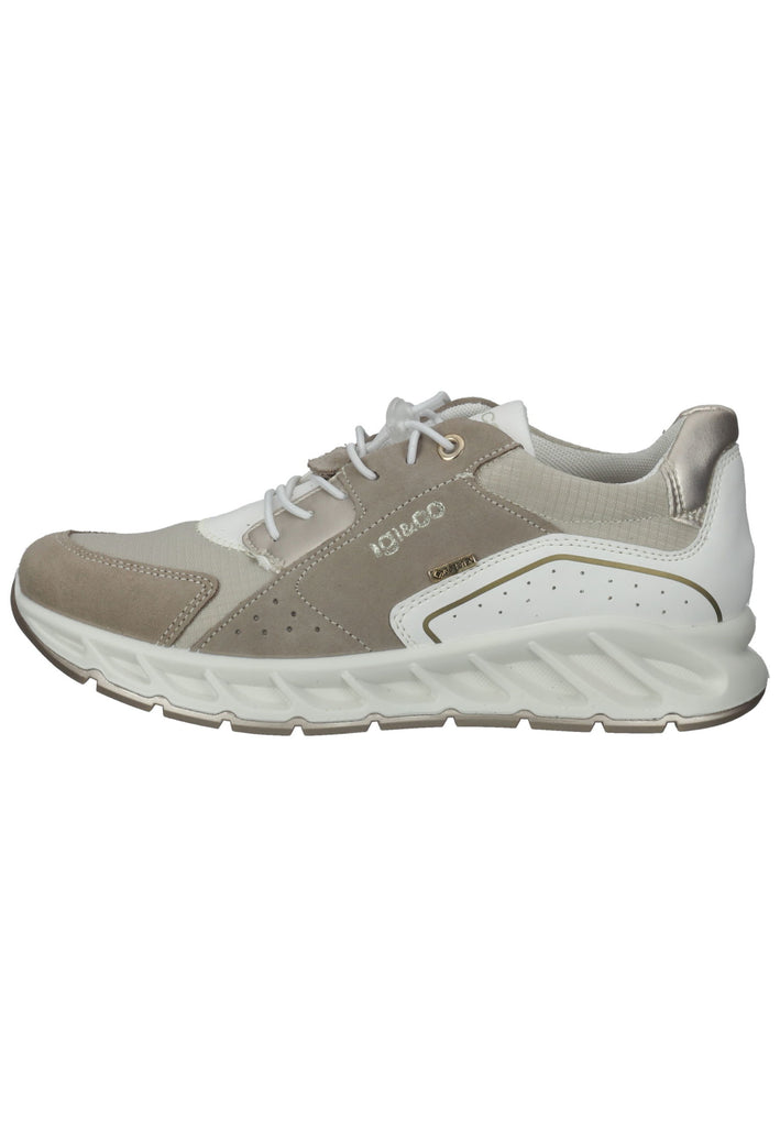 IGI&CO Sneaker Veloursleder/Textil Beige - surf4shoes