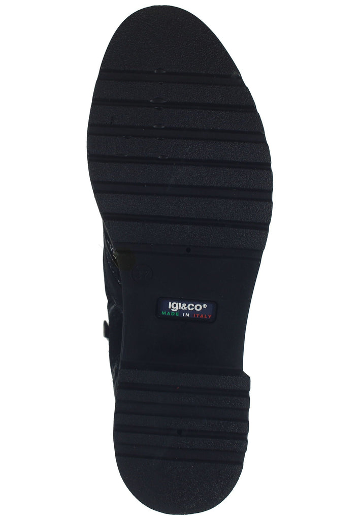 IGI&CO Stiefelette Leder/Textil Schwarz - surf4shoes