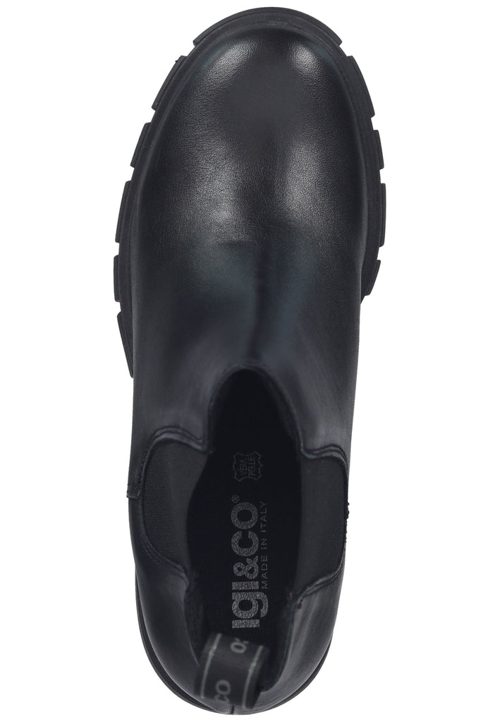 IGI&CO Stiefelette Leder/Textil Schwarz - surf4shoes