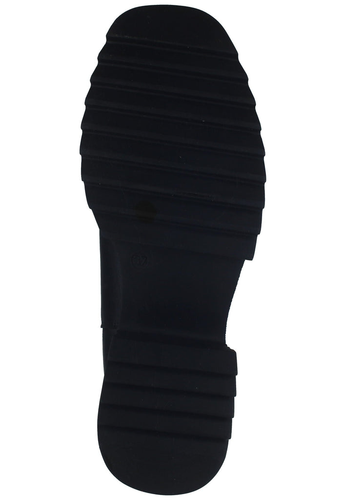 Lazamani Stiefelette Leder/Textil Schwarz - surf4shoes