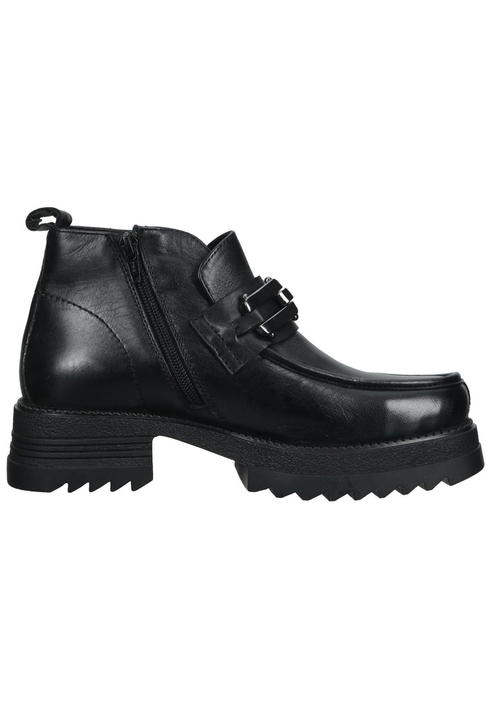 Lazamani Stiefelette Leder Schwarz - surf4shoes