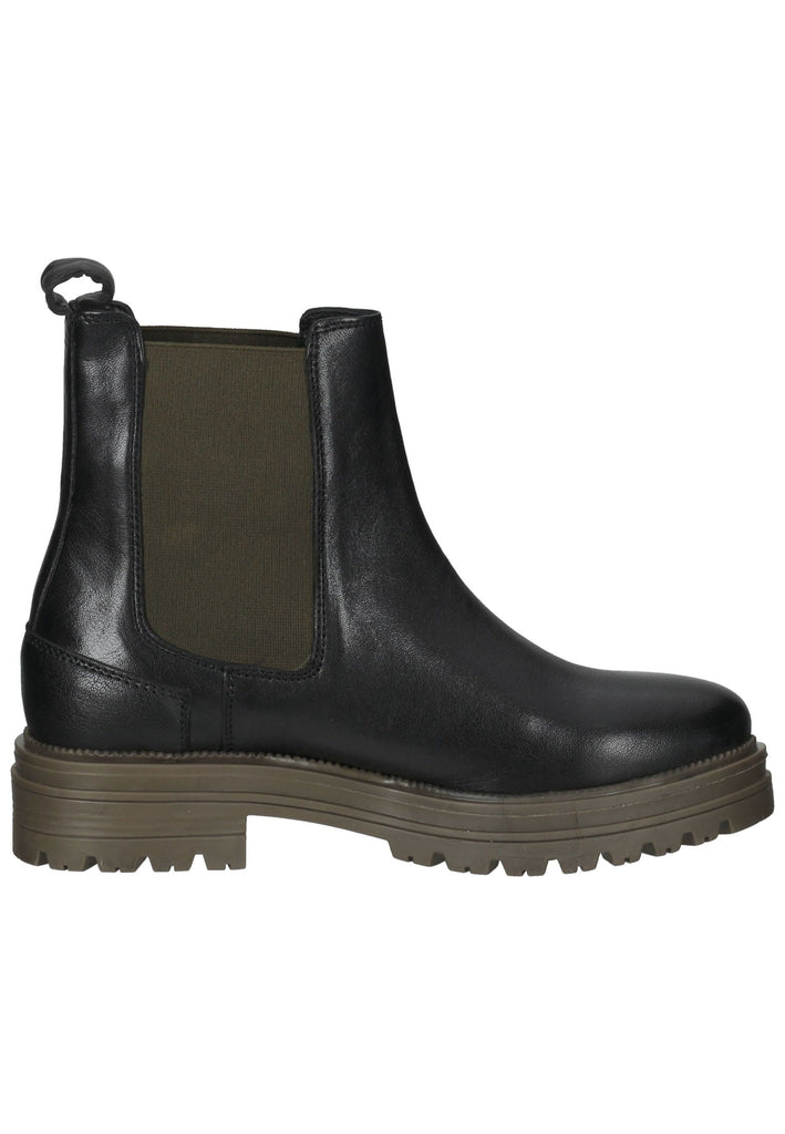 Lazamani Stiefelette Leder/Textil Khaki - surf4shoes