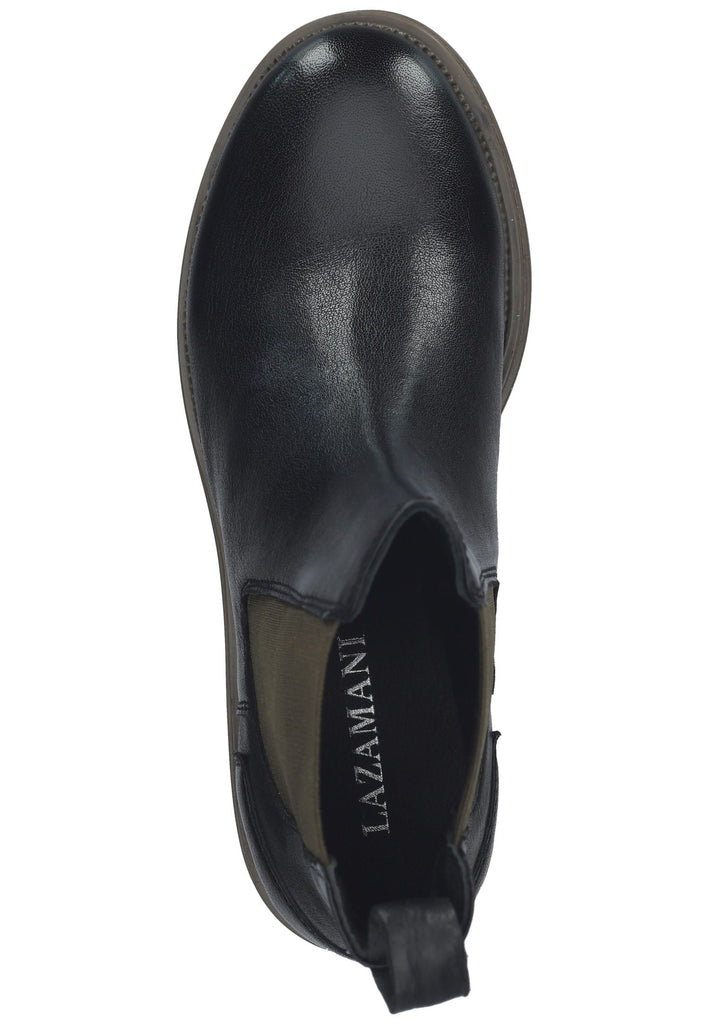 Lazamani Stiefelette Leder/Textil Khaki - surf4shoes