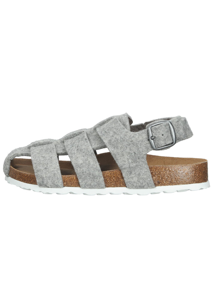 Shepherd Hausschuhe Wolle Grau - surf4shoes