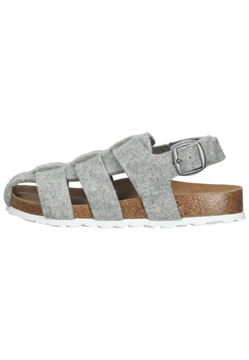Shepherd Hausschuhe Wolle Grau - surf4shoes