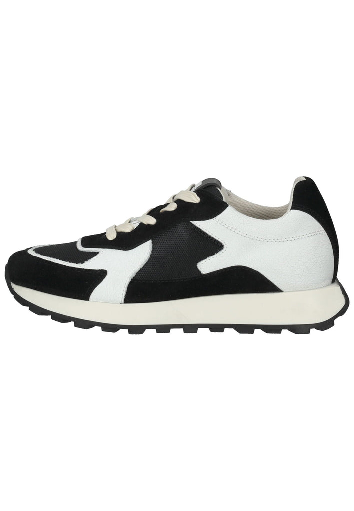 Bullboxer Sneaker Leder/Textil Schwarz/Beige - surf4shoes