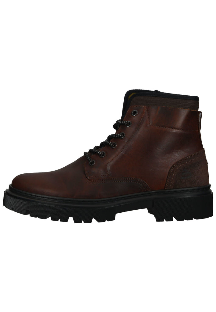 Bullboxer Stiefelette Leder/Textil Braun Warmfutter - surf4shoes