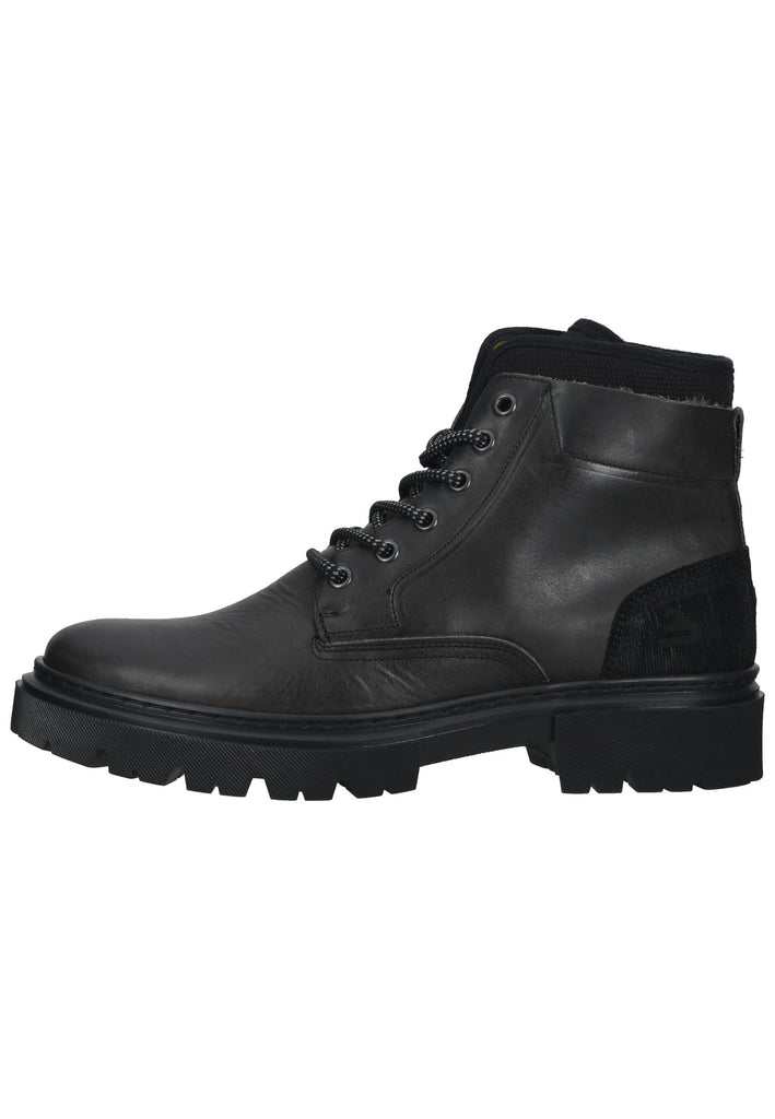 Bullboxer Stiefelette Leder/Textil Schwarz Warmfutter - surf4shoes