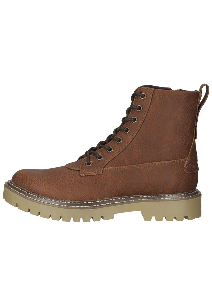 Bullboxer Stiefelette Lederimitat Braun - surf4shoes