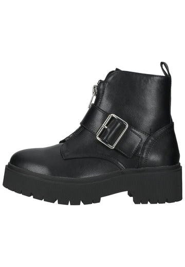 Bullboxer Stiefelette Lederimitat Schwarz - surf4shoes
