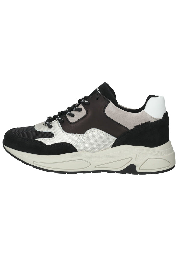 Bullboxer Sneaker Leder/Textil Schwarz/Beige - surf4shoes