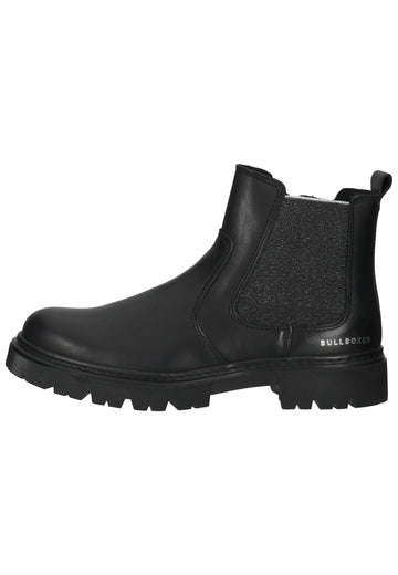Bullboxer Stiefelette Leder Schwarz - surf4shoes